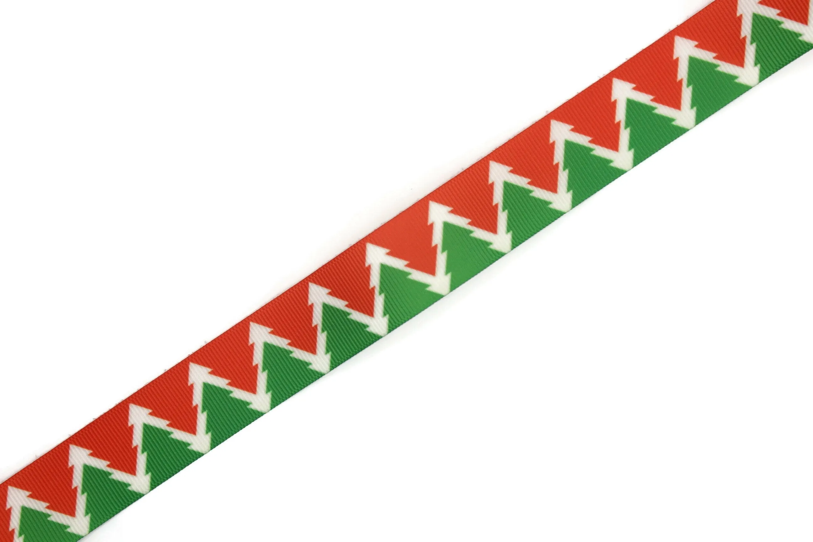 0.98 inch(25 mm) Christmas Grosgrain Ribbon - Wholesale Ribbon by the Yard, Solid Grosgrain Bows, Hair Bow, Hairbow Supplies CHRS
