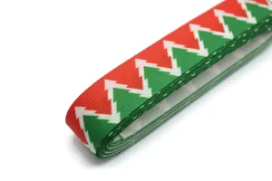 0.98 inch(25 mm) Christmas Grosgrain Ribbon - Wholesale Ribbon by the Yard, Solid Grosgrain Bows, Hair Bow, Hairbow Supplies CHRS