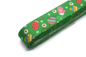 0.98 inch(25 mm) Christmas Grosgrain Ribbon - Wholesale Ribbon by the Yard, Solid Grosgrain Bows, Hair Bow, Hairbow Supplies CHRS