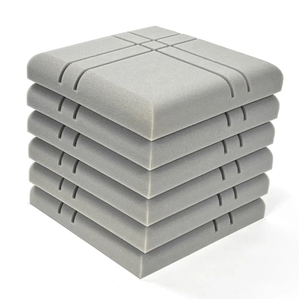 10 20pcs Acoustic Soundproof Foam Panel with Tapes
