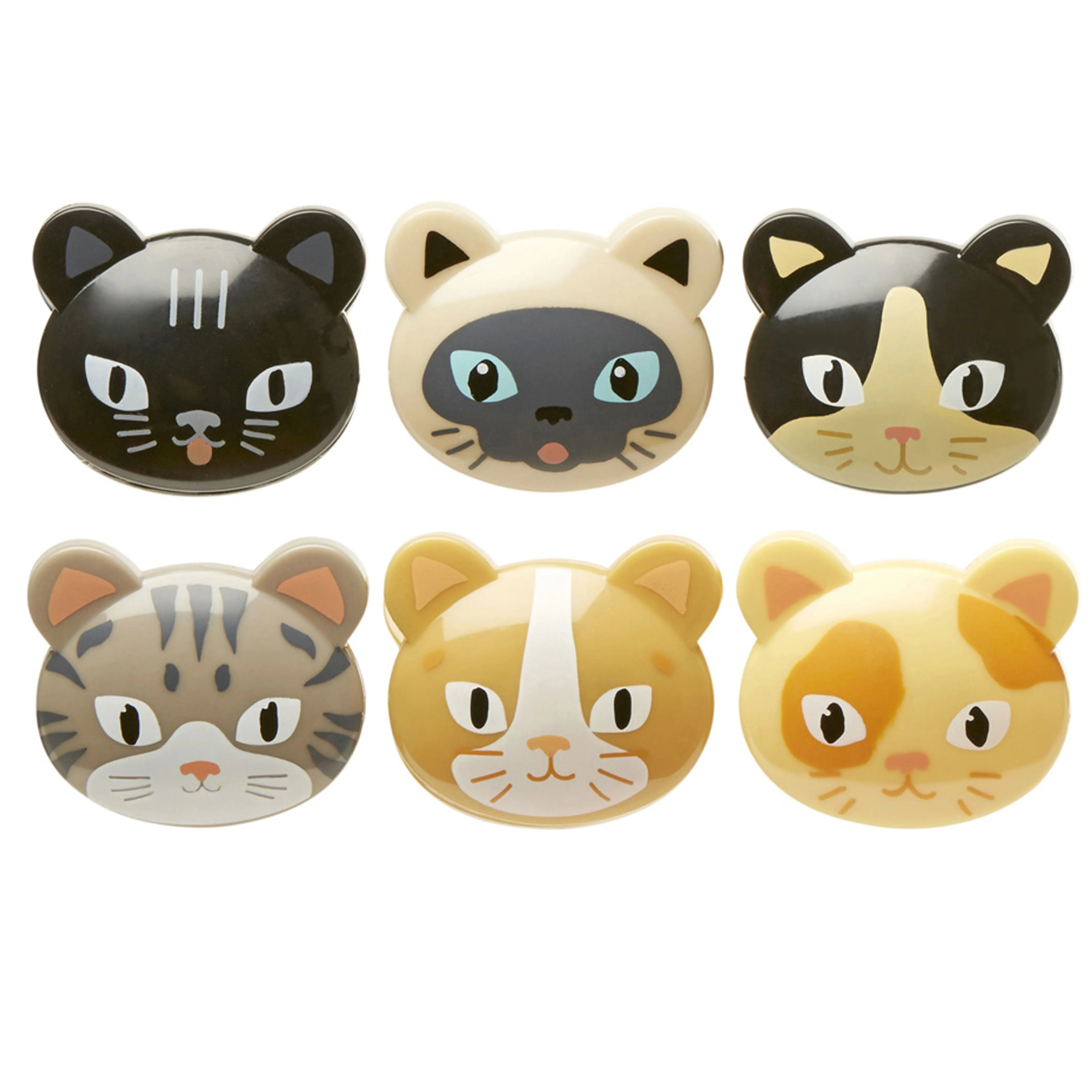 12 Kikkerland Cat Kitty Bag Clips Food Storage Sealing Chips Seal Kitchen Snack