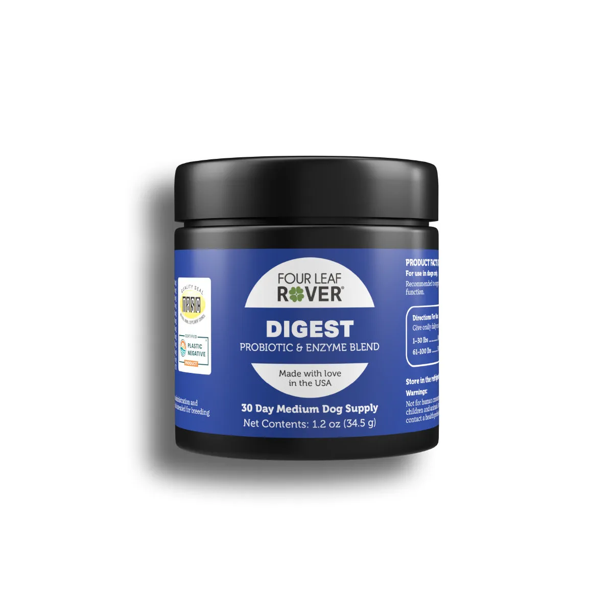4LR Digest - Natural Digestive Enzymes & Probiotics