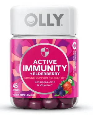 Active Immunity   Elderberry | 45 Gummies