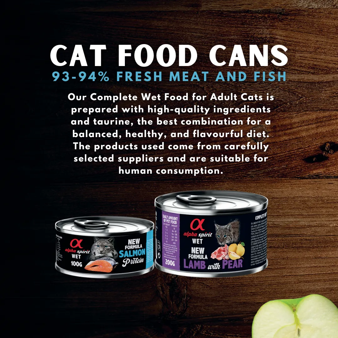 Alpha Spirit Rabbit Wet Food for Cats
