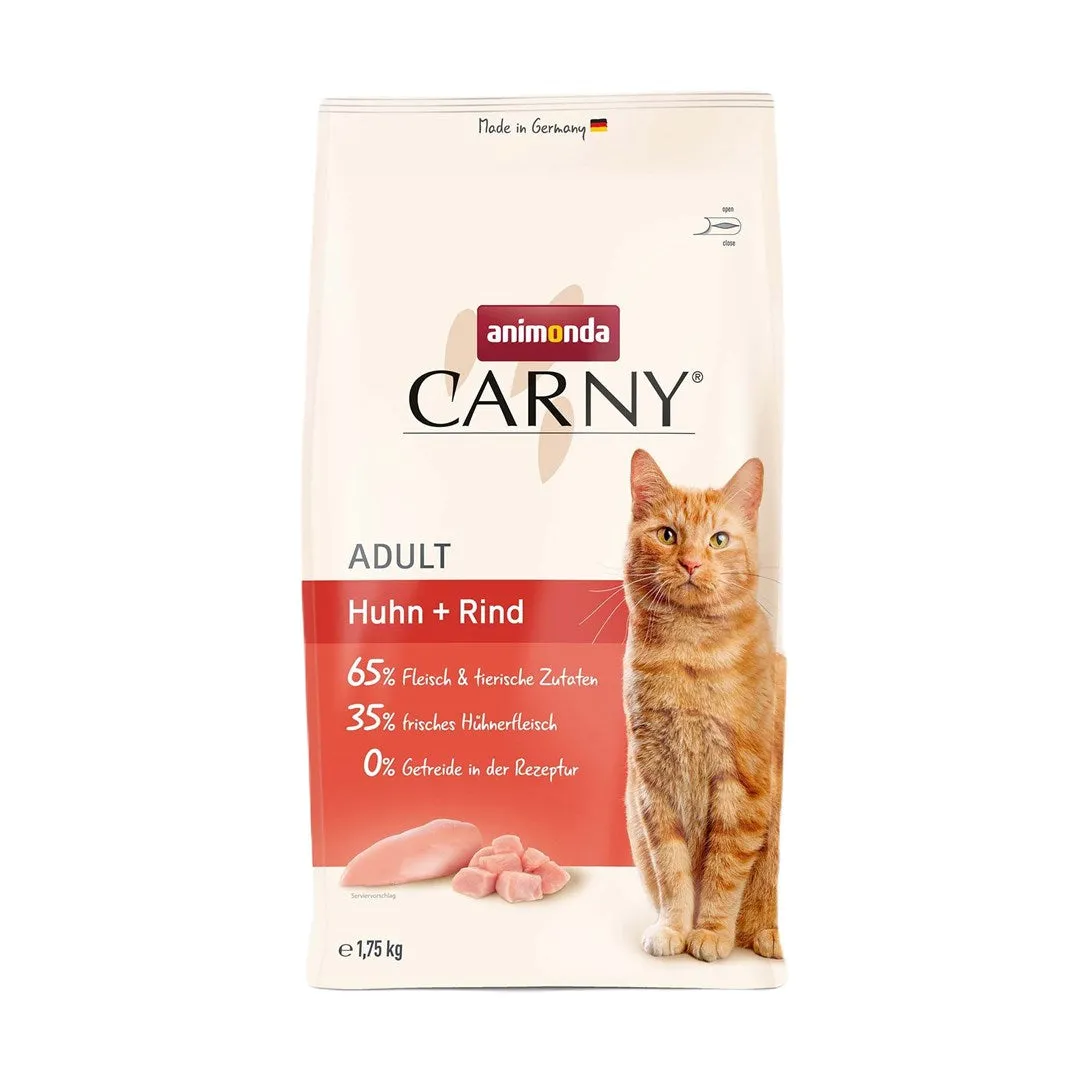 Animonda Carny Adult Chicken With Beef - Dry Cat Food - 1,75Kg