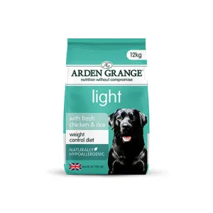 Arden Grange Light Chicken & Rice 12kg Dry Dog Food