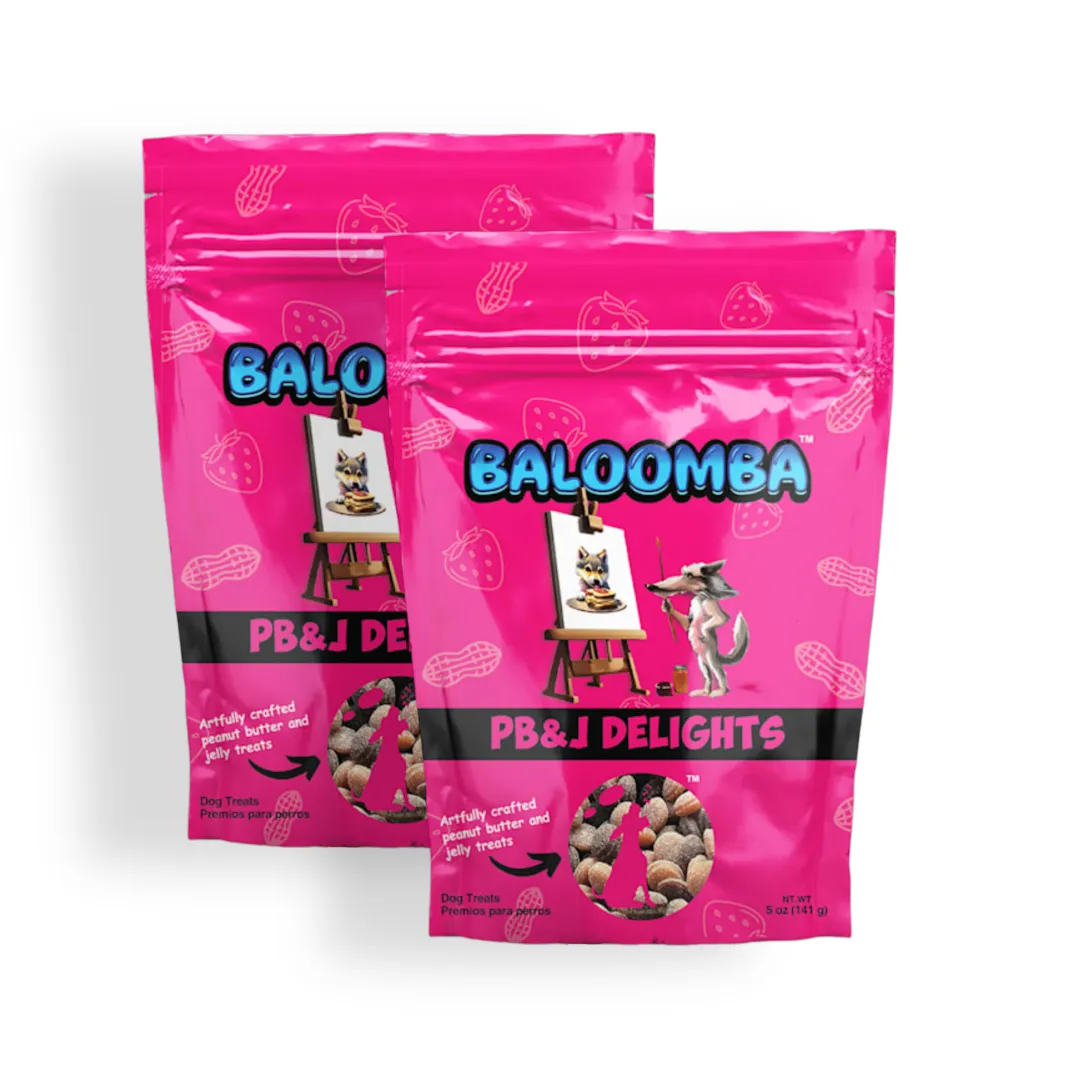 Baloomba PBJ Delights - Wholesale Carton (30 Bags)