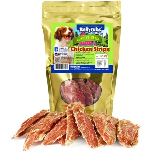 Bellyrubs Chicken Strips Dog Treats 10oz