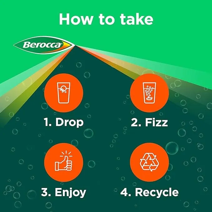Berocca Boost Effervescent Tablets (30)
