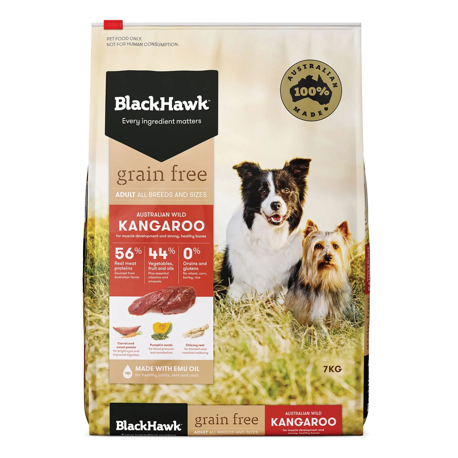 Black Hawk Grain Free Kangaroo Adult Dry Dog Food