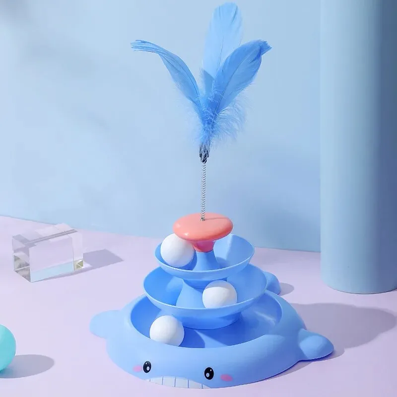 Cat Swing Feeder Toy