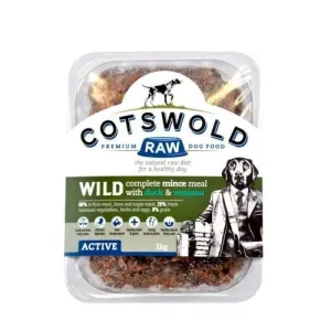 Cotswold Adult Working Duck & Venison Mince Active 1kg