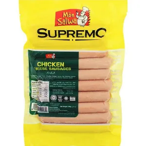DELICIOUS CHICKEN CHESSE SAUSAGES 340GM