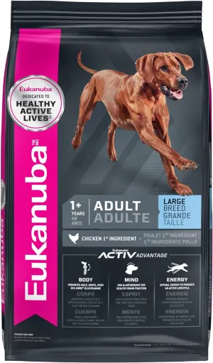Eukanuba Adult Large Breed, Dry Dog Food, 30-lb Bag