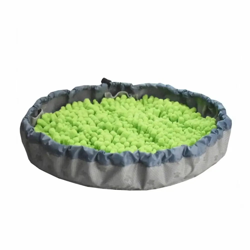 Foldable Non-toxic Slow Feeder Snuffle Puzzle Mat for Dog Relief Anxiety