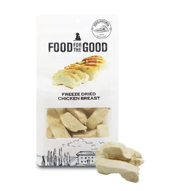 Food For The Good Freeze Dried Cat & Dog Treats (Chicken Breast)