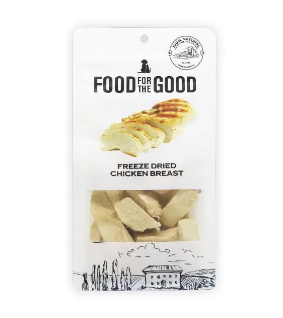 Food For The Good Freeze Dried Cat & Dog Treats (Chicken Breast)