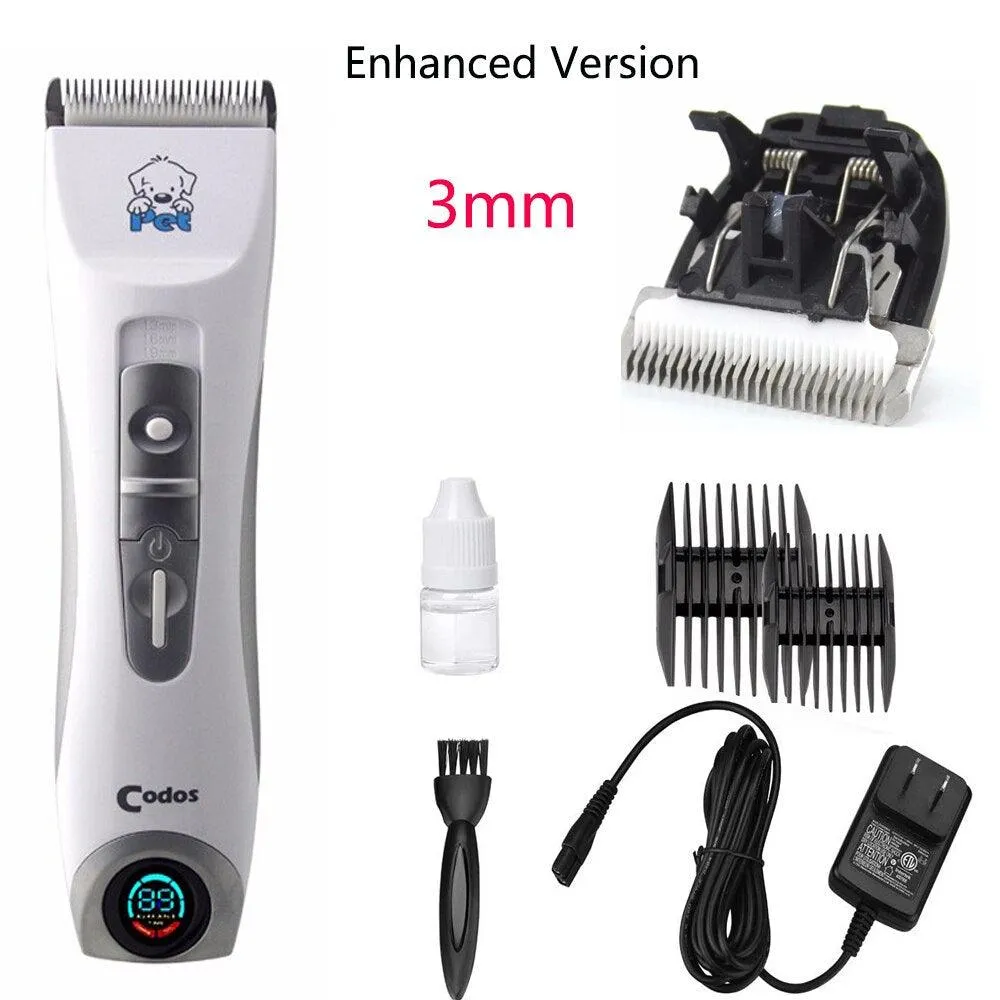 Handy Professional Electric Dog's Trimmer with LCD Display