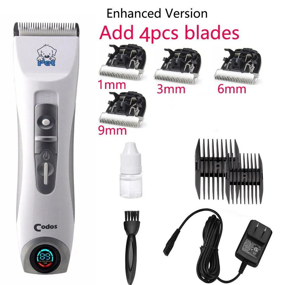 Handy Professional Electric Dog's Trimmer with LCD Display