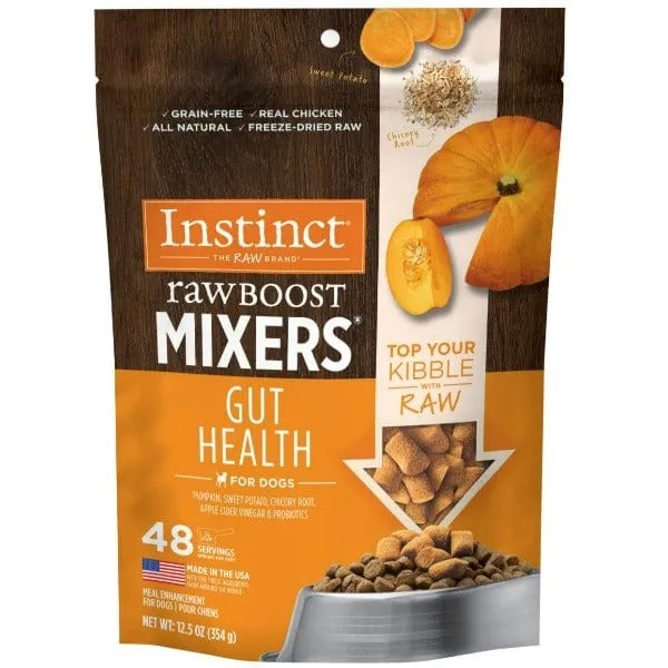 Instinct Raw Boost Mixers Gut Health Dog Food Topper