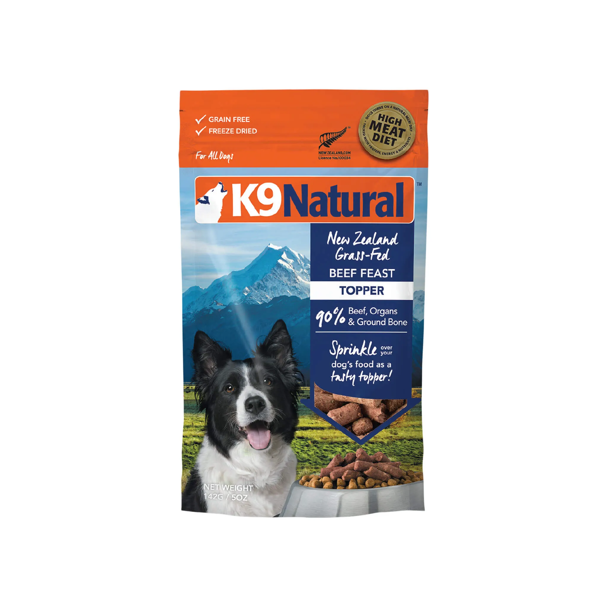 K9 Natural Freeze Dried Dog Food Toppers