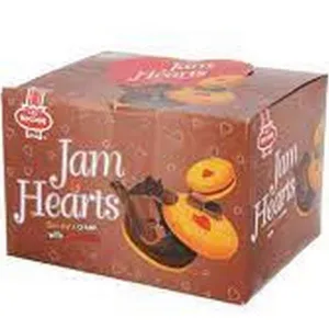 KOLSON JAM HEARTS CHOCOLATE CREAM SNACK PACKS G32D