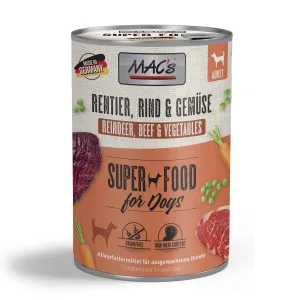 MAC's Dog Reindeer, Beef & Vegetables