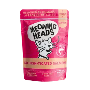 Meowing Heads So-Fishticated Salmon 100g
