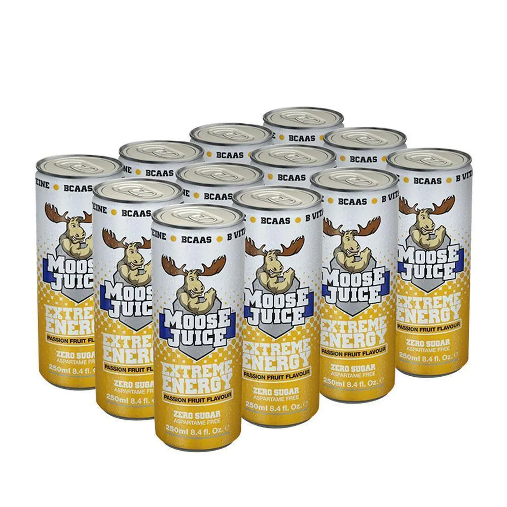 Moose Juice Extreme Energy 12 x 250ml