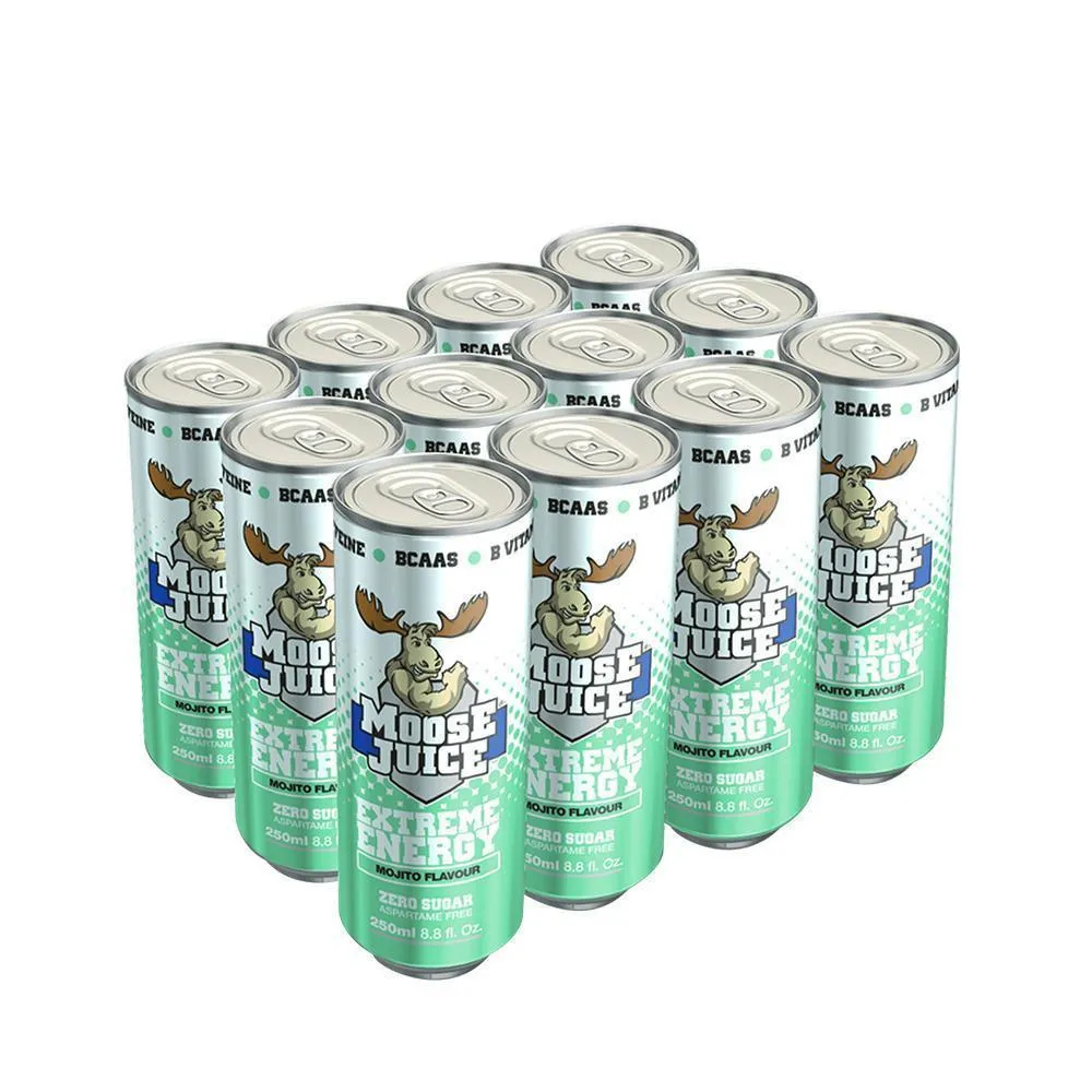 Moose Juice Extreme Energy 12 x 250ml