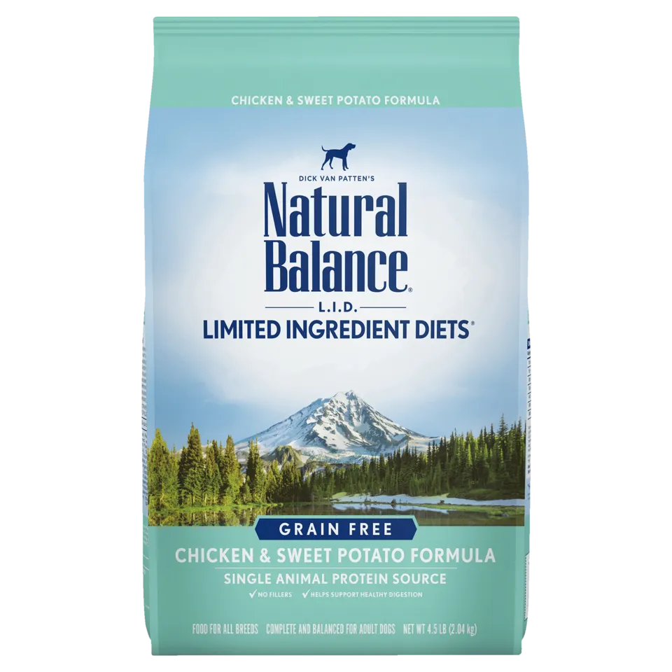 Natural Balance LID Sweet Potato & Chicken Dry Dog Food