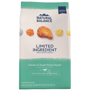 Natural Balance Limited Ingredient Chicken & Sweet Potato Recipe Dry Dog Food
