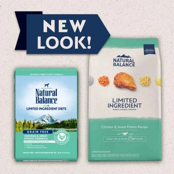 Natural Balance Limited Ingredient Chicken & Sweet Potato Recipe Dry Dog Food