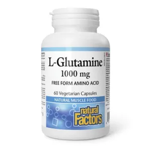 Natural Factors L-Glutamine (1000mg) (60 VCaps)