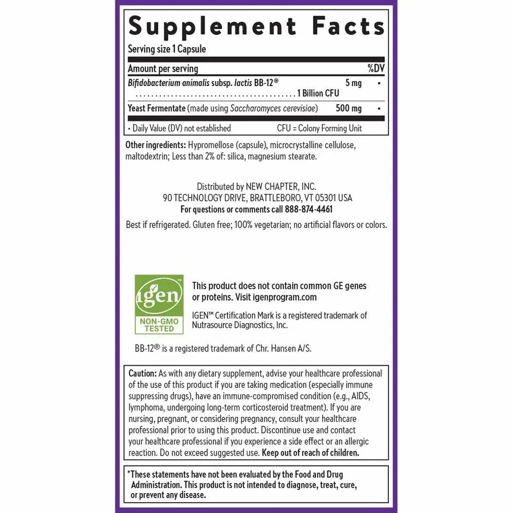 New Chapter All Flora Probiotic Dual Immunity 30 VegCap