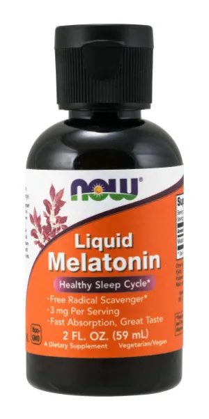 Now Liquid Melatonin 2oz