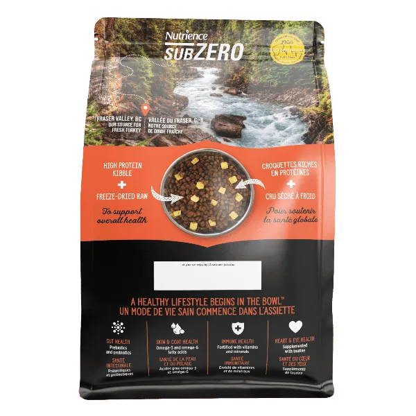 Nutrience SubZero Turkey & Pumpkin Limited Ingredient Dry Cat Food