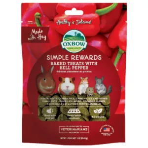 Oxbow Simple Rewards Treats With Bell Pepper