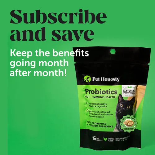 Pet Honesty Probiotics Gut   Immune Health for Cats