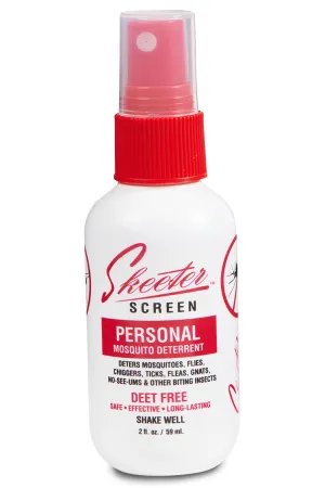 Skeeter Screen Personal Mosquito Deterrent, 2 oz Bottle