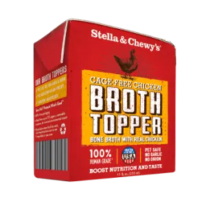 Stella & Chewy's Cage-Free Chicken Broth Topper Wet Dog Food
