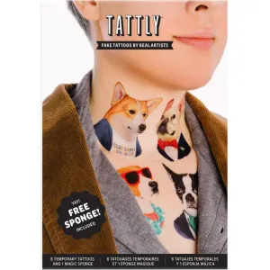 Tattly Dog Pack Tattoo Set