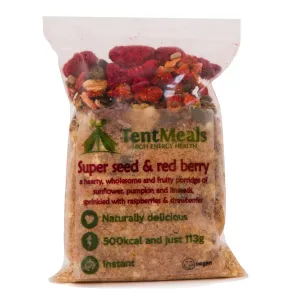 TentMeals Super seed & red berry breakfast - 500 kcal