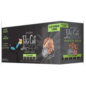 Tiki Cat Dark Cat Food Cans Variety Pack