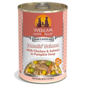Weruva Jammin' Salmon with Chicken & Salmon in Pumpkin Soup Grain-Free Canned Dog Food