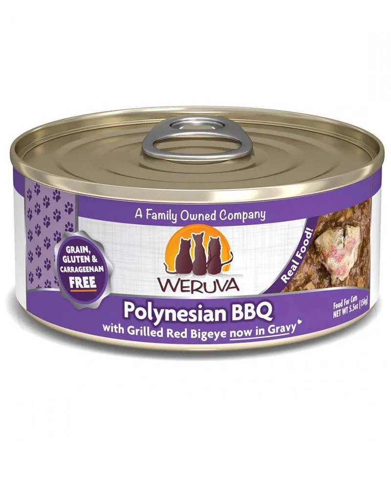 Weruva Polynesian BBQ Wet Cat Food 5.5oz