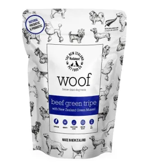 Woof Beef Green Tripe Freeze Dried Dog Treats